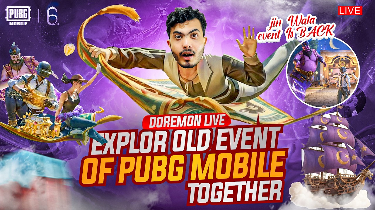 OLD EVENT IS BACK 😱🔥 | DOREAMON GAMING | PUBG MOBILE
