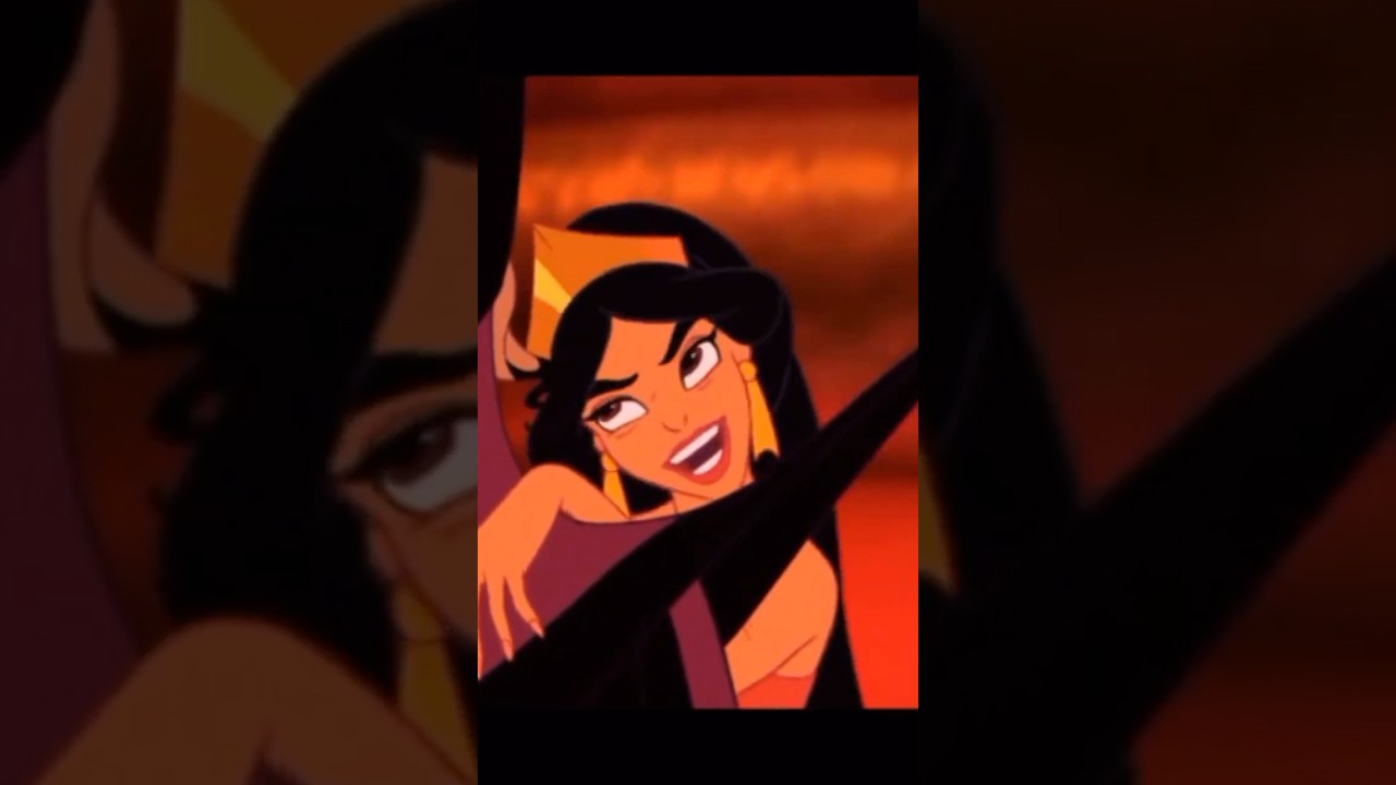 Aladdin Jasmine pretending to love Jafar