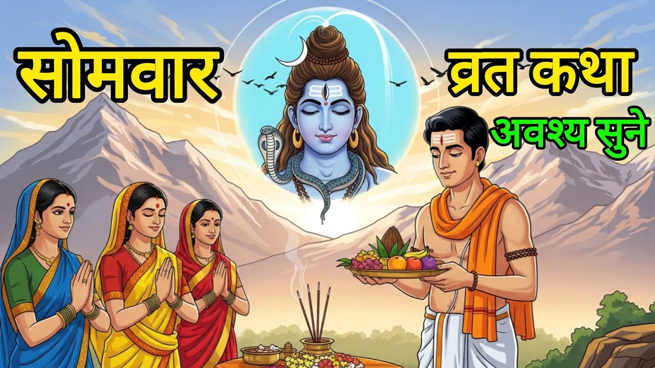 सोमवार की यह पवित्र कथा सुन ली तो भगवान शिव की कृपा से जीवन की हर बाधा समाप्त हो जाएगी | Shiv Katha