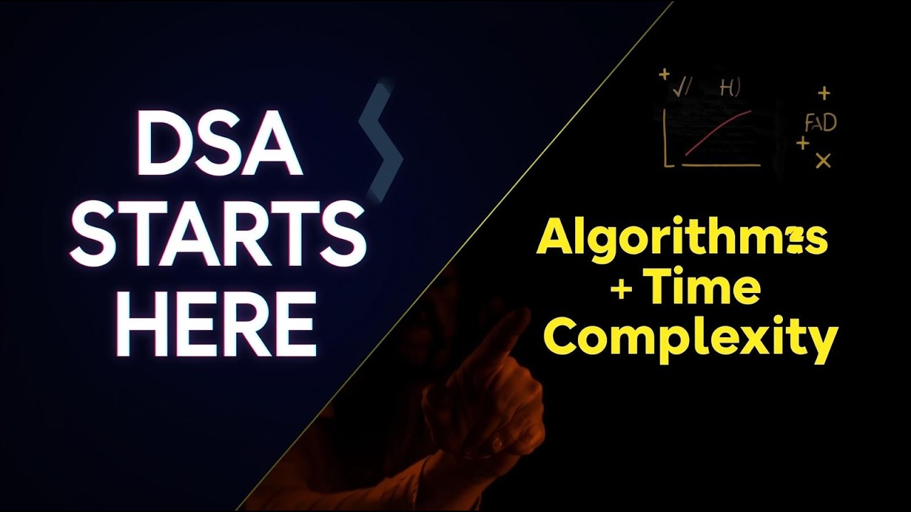 Start DSA the RIGHT Way | Algorithms + Time Complexity in Python | DSA in Python #1