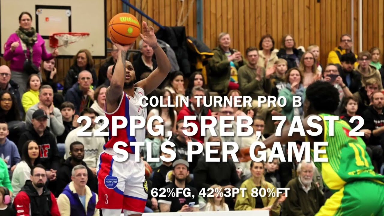 6'2 Combo Guard Collin Turner 23-24 Germany ProB Highlights
