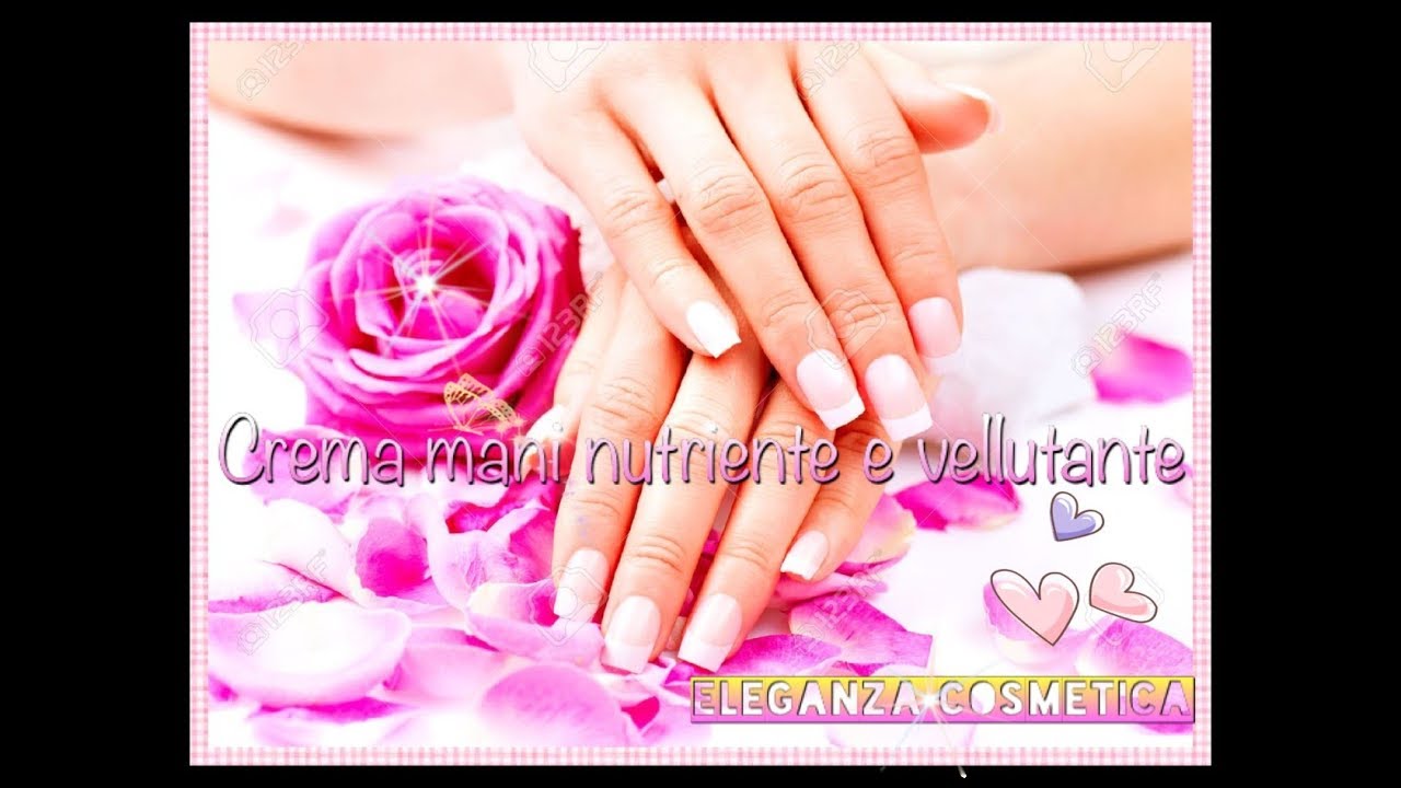 Crema mani fai da te nutriente e vellutante