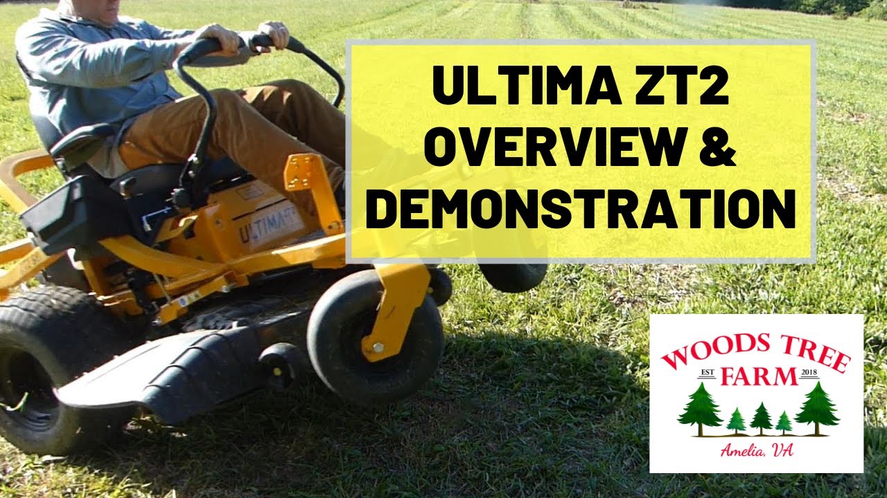 #41 Cub Cadet Ultima ZT2 54 inch Deck Zero Turn Mower - Overview and Demonstration