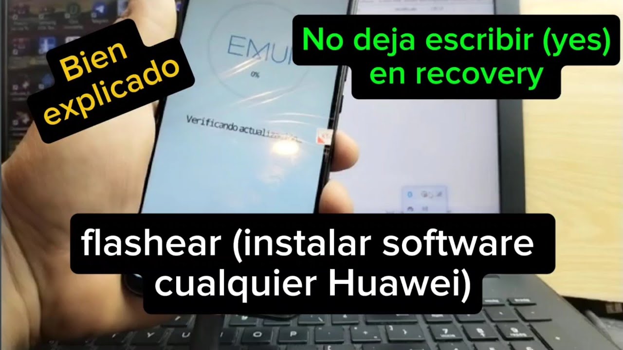 restablecer de fabrica Huawei mate 20 lite, no deja escribir (yes) en recovery, instalar software