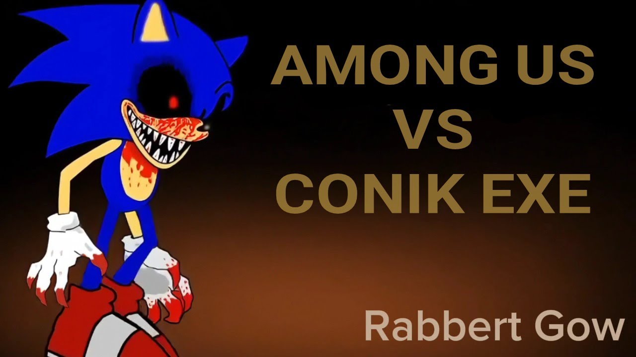 AMONG US VS SONIC EXE #cartoon #amongus #animation