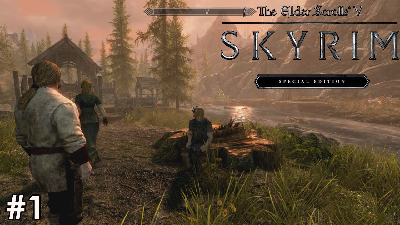 The Elder Scrolls V: Skyrim - Special Edition - Legendary Walkthrough | No Commentary - Part 1
