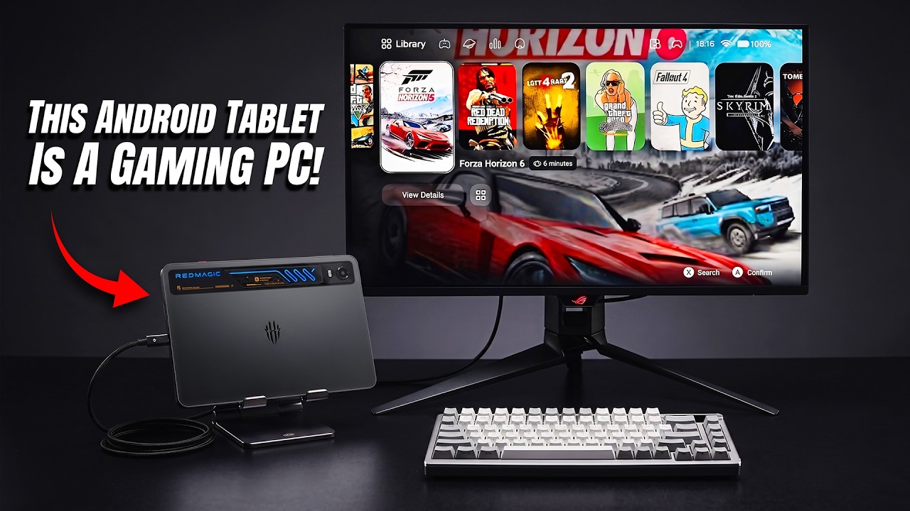 This Android Tablet Is ALSO A Gaming PC...