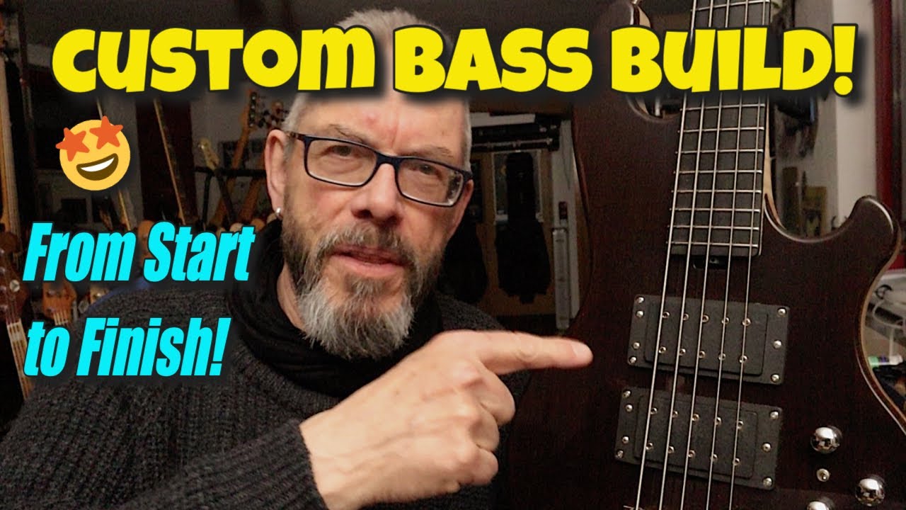 How We Build a Hot Wire 5-String Bass – Custom Bass Guitar Build from Start to Finish!