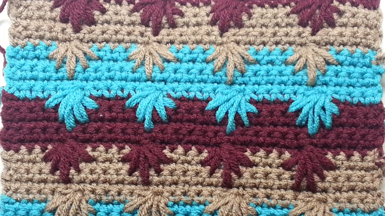 How to Crochet the Puff Spike Stitch Tutorial