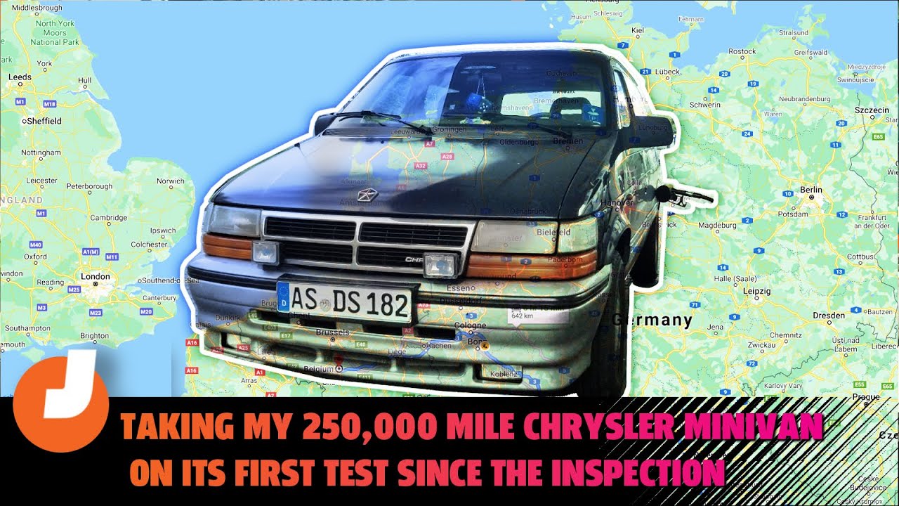 My 250,000-mi Chrysler Minivan's First Test Since The German Inspection Was A 500-mi Trek To Belgium