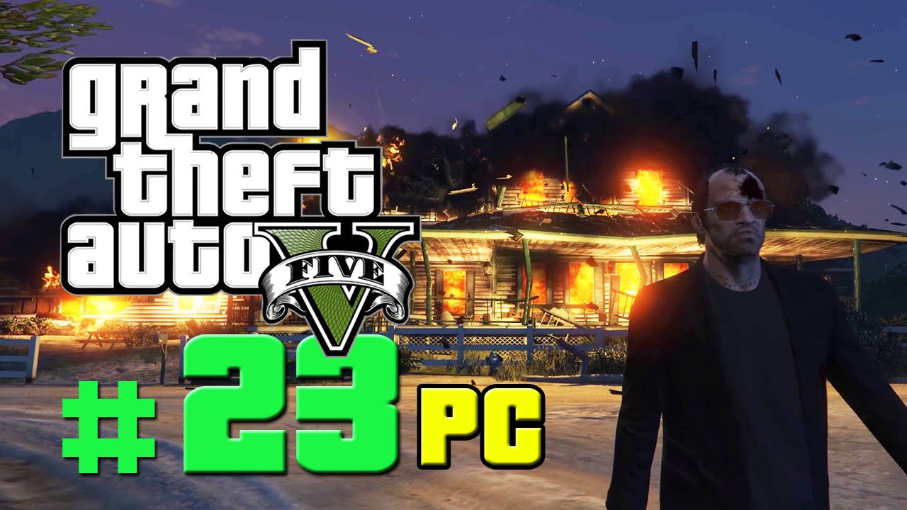 GTA 5 [PC] #23 - Schie&szlig;erei auf Drogenfarm [HD+] ★ Let&acute;s Play GTA V