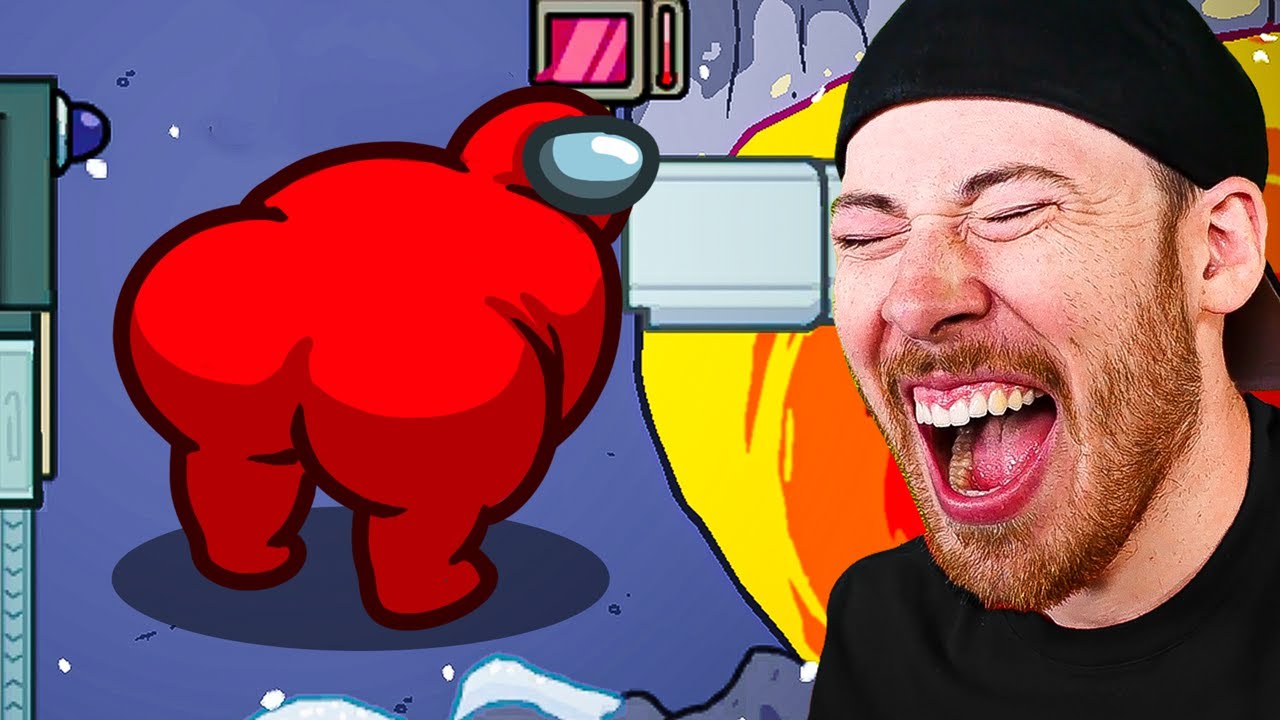 Reacting to HILARIOUS FAT Among Us Mod Animations