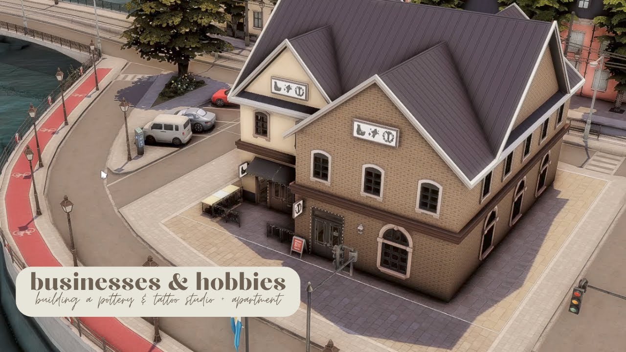 creating a pottery & tattoo studio + apartment | businesses & hobbies mini series