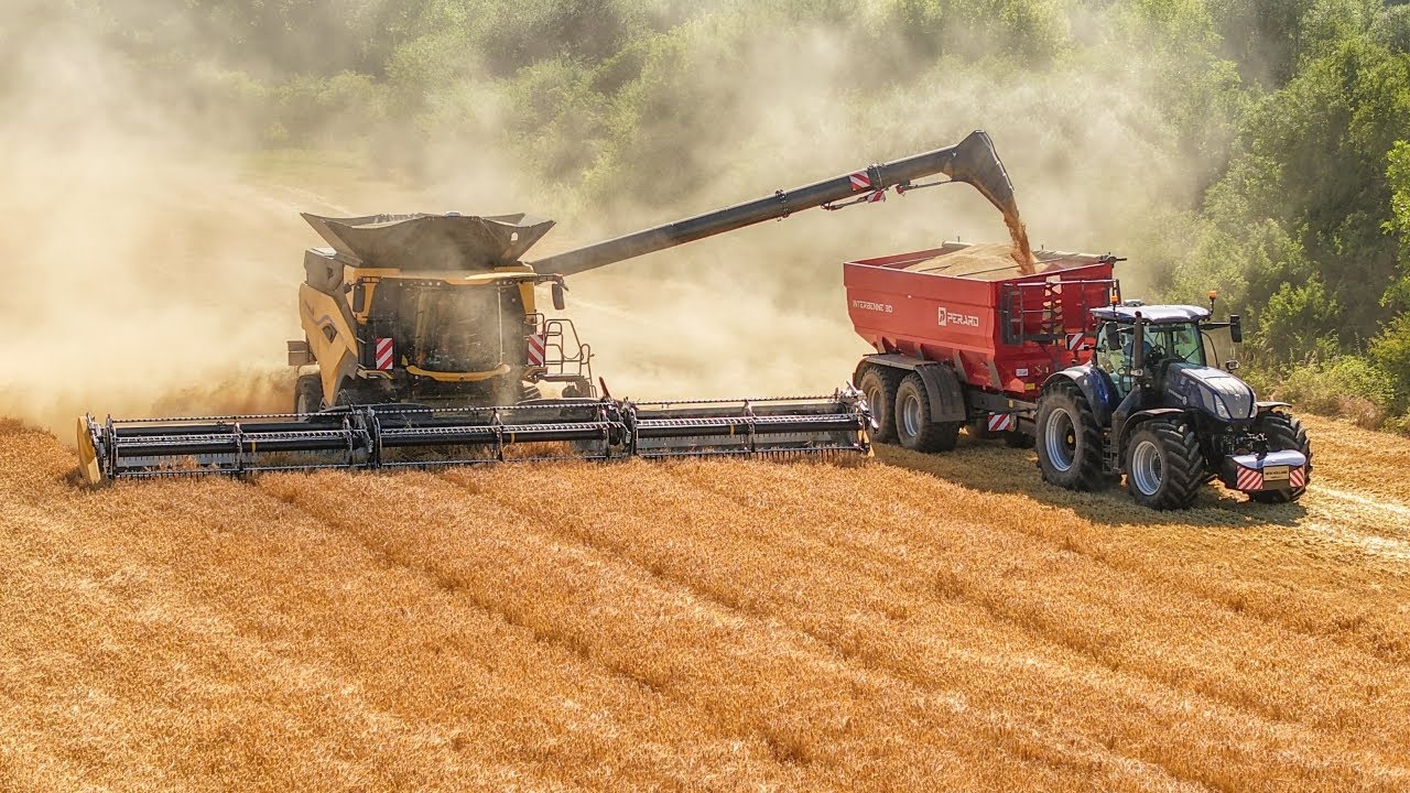 🌾Žatva 2025 - NEW HOLLAND CR11 🟡