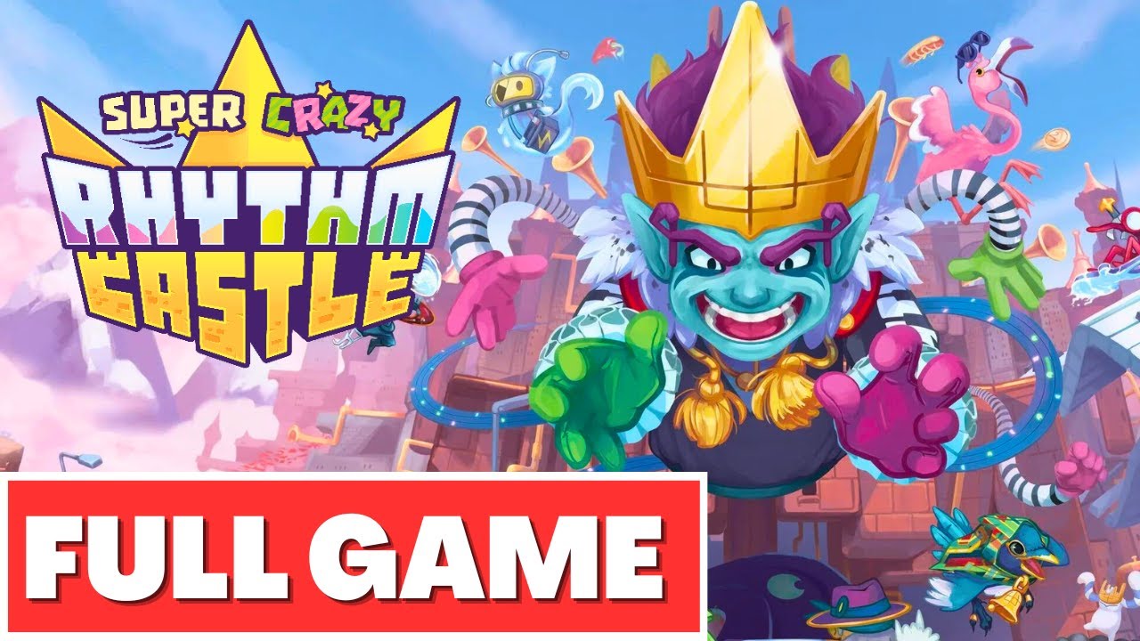 SUPER CRAZY RHYTHM CASTLE Gameplay Walkthrough FULL GAME - No Commentary