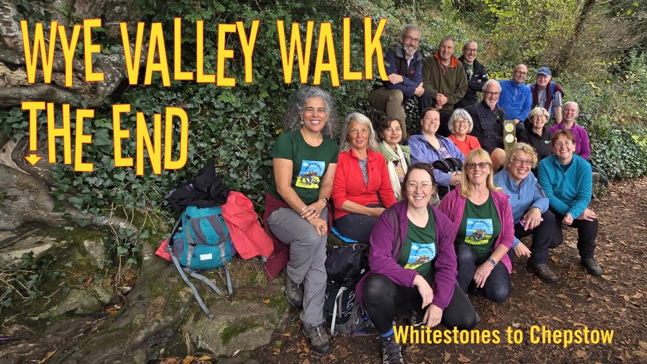 Walking the Wye Valley – The Last 10 Miles to Chepstow Castle featuring Ruth's Angels!