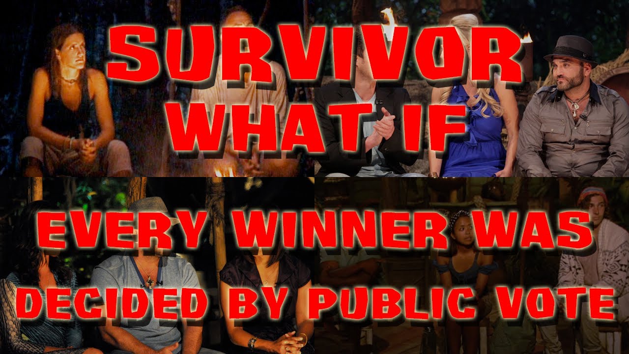 Survivor - What if Every Winner Was Decided By A Public Vote