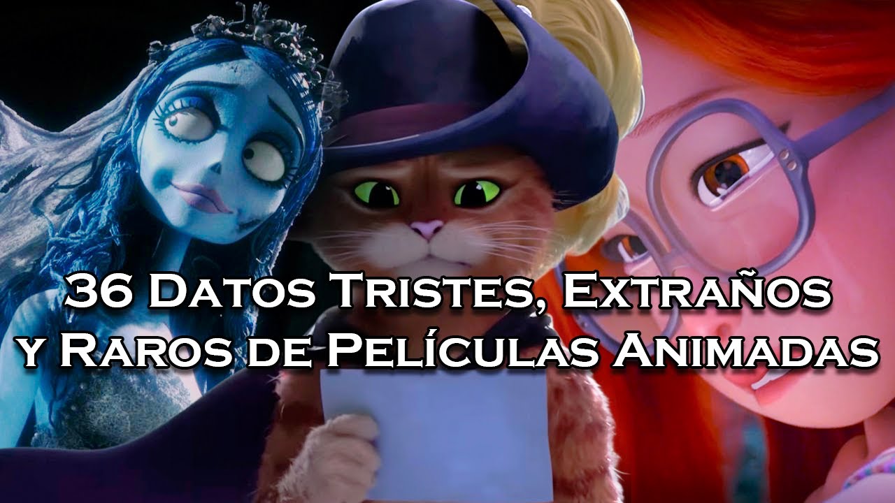 | 36 Datos Tristes y Extraños en Películas Animadas |
