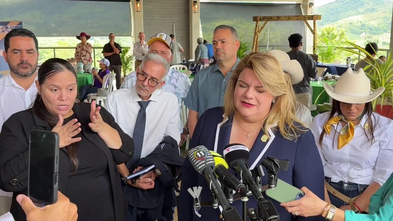 Conferencia de Prensa desde Adjuntas