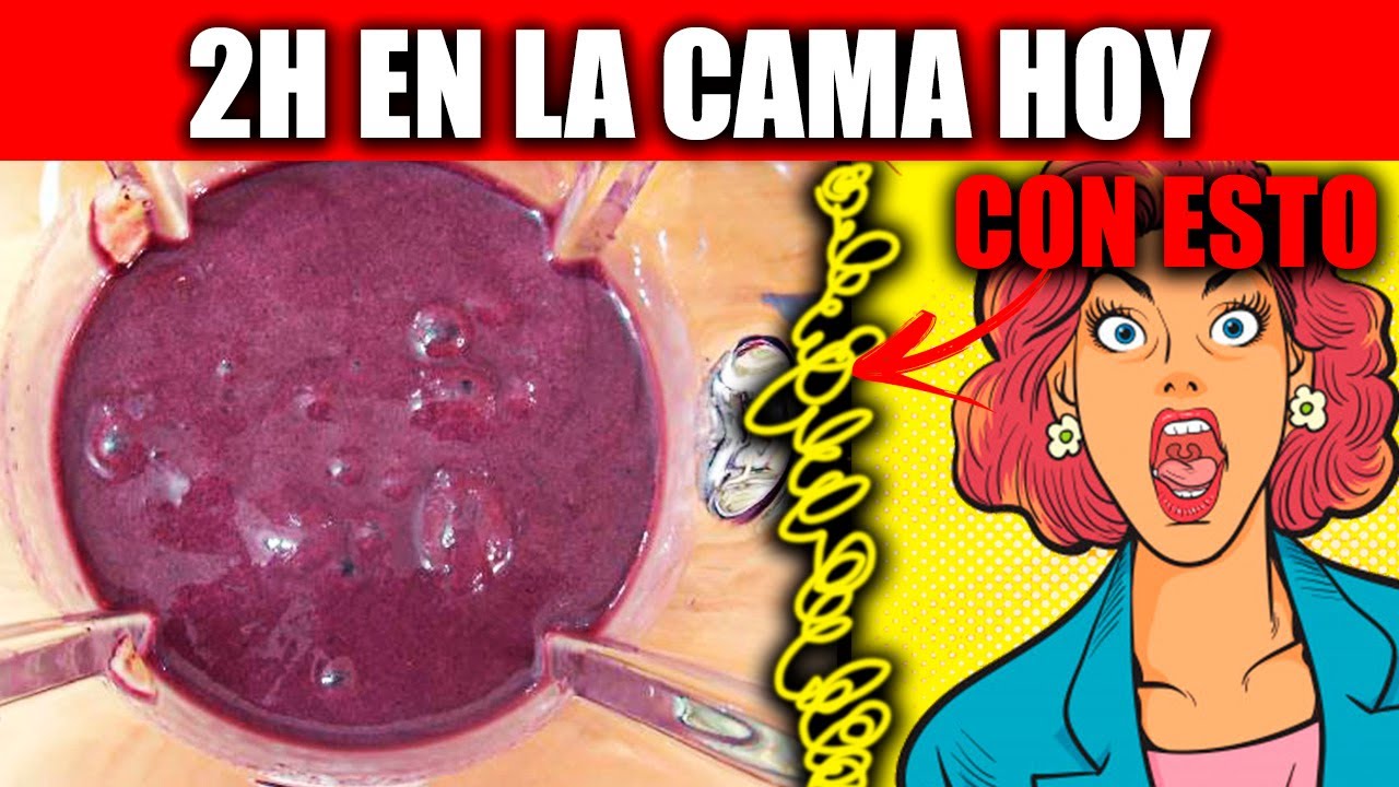 BEBE ESTO DURANTE 5 MINUTOS AMPLIA TU PENE para engrosar y agrandar el pene EYACULACION PRECOZ ADIOS