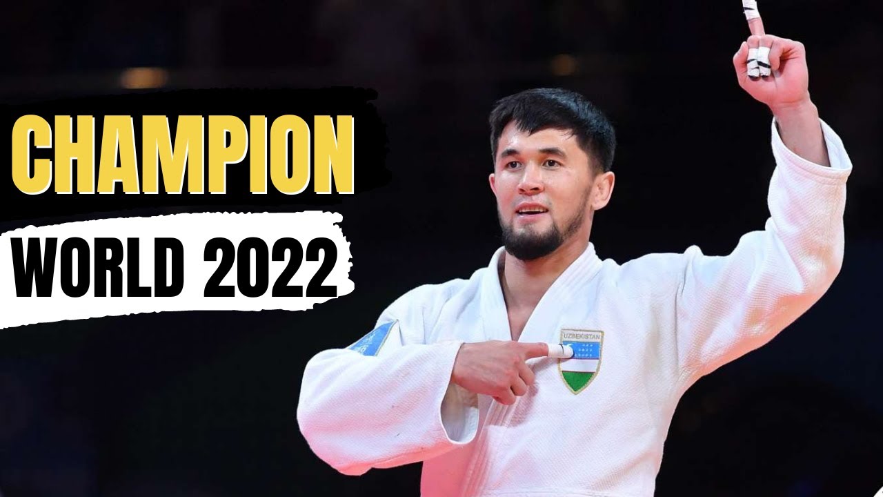Давлат Бобонов из Узбекистана, чемпион мира по дзюдо 2022 года
