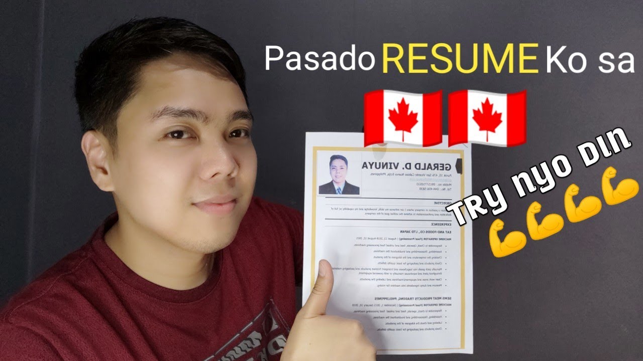 Pasado ang RESUME ko sa Canada🇨🇦, Gawin nyo rin ito legit👍, Vlog #256