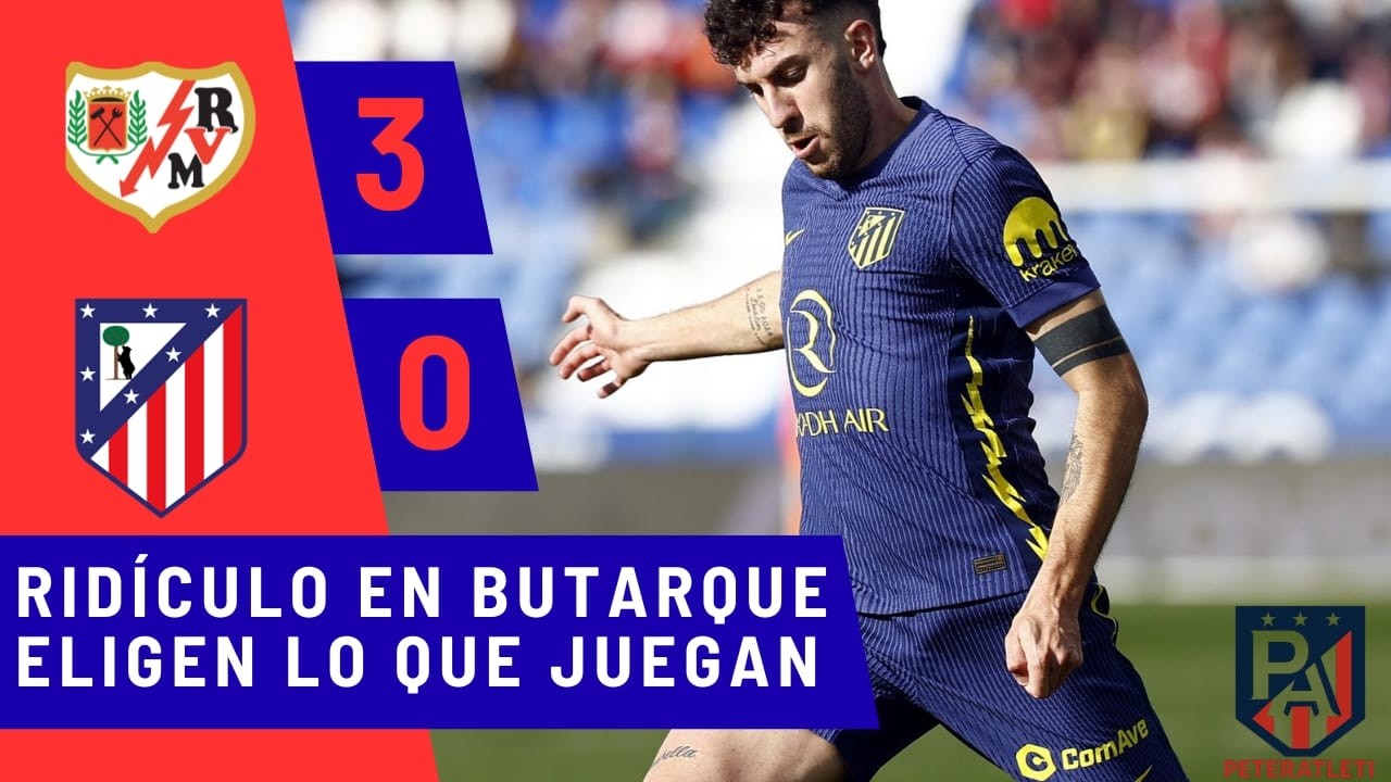 RAYO 3 0 ATLETI
