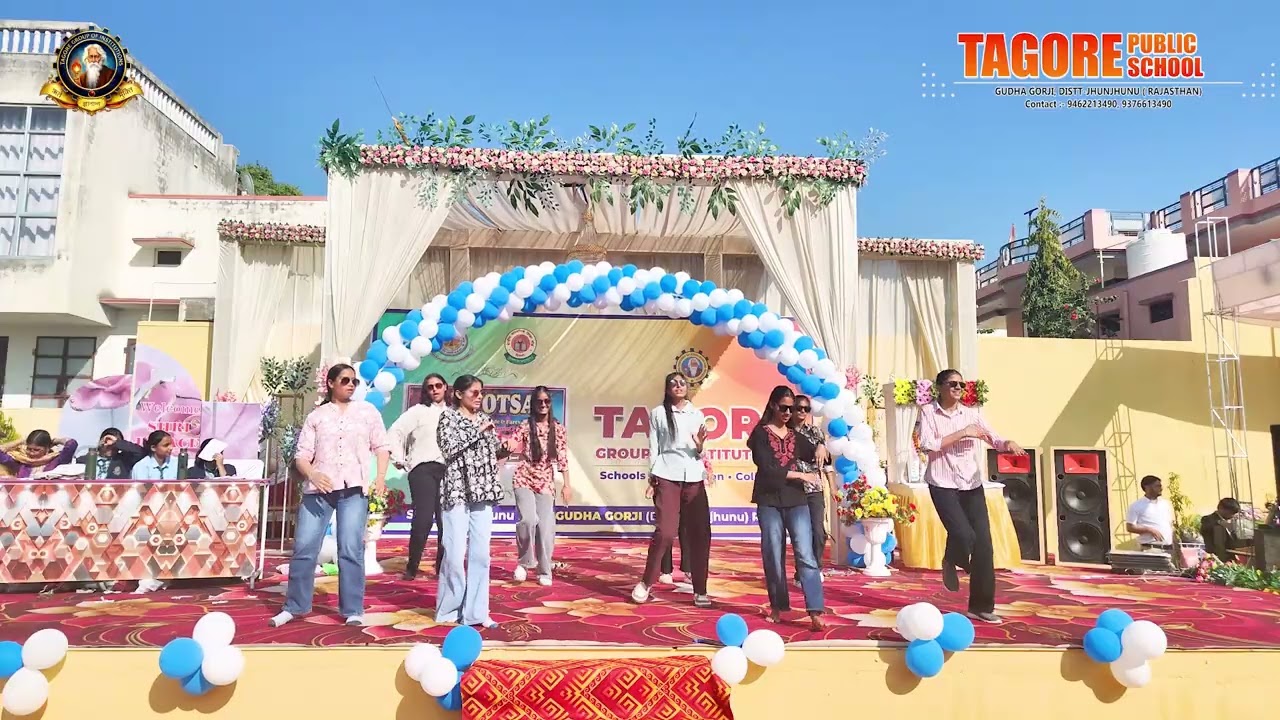 Group Girls Dance Performance 💃🔥 | Mashup Songs Dance | Cultural Event ✨