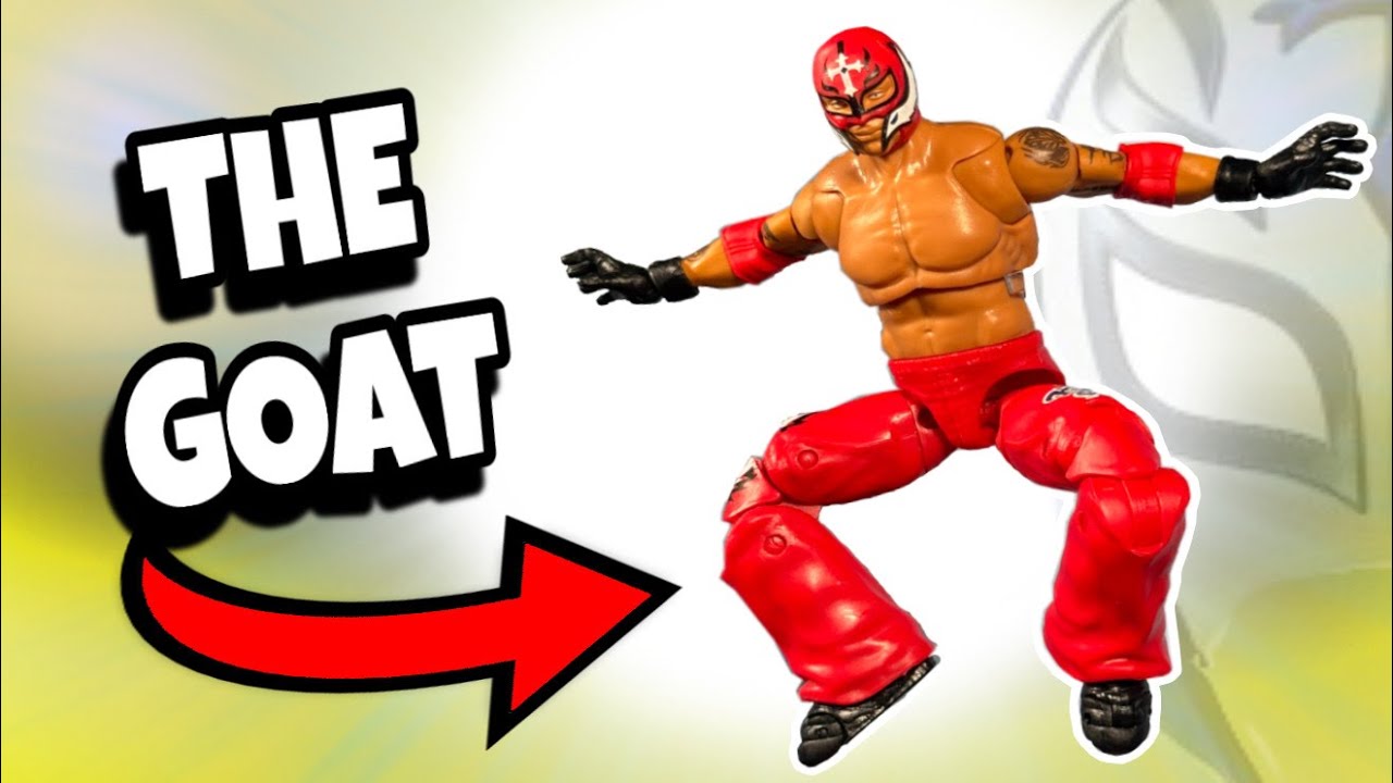 Rey Mysterio - The Goat of Wrestling toys (Mattel WWE ultimate action figure review)