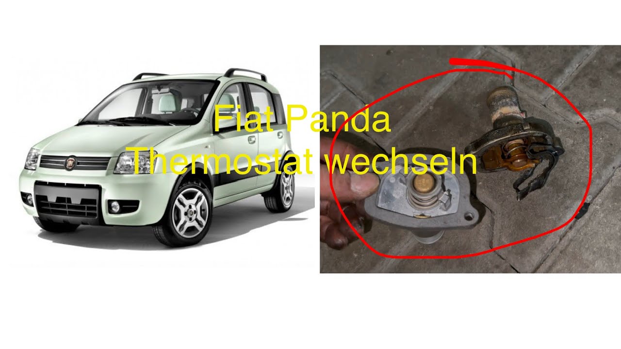 Fiat Thermostat wechseln (1.2 8v) Panda