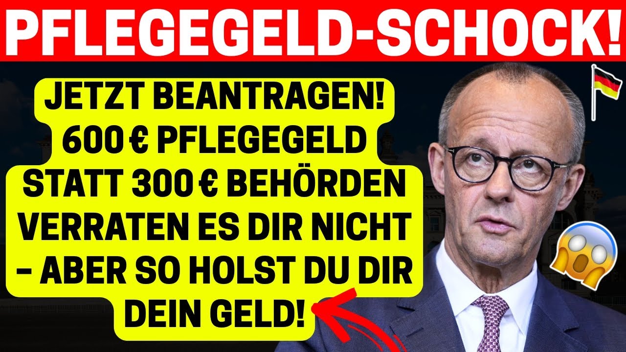Pflegegeld-Bombe 2025: 50 % mehr Geld jeden Monat – so einfach geht’s wirklich!