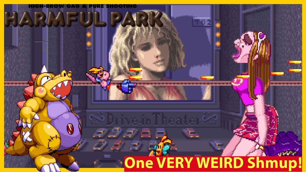 An Off the Walls Weird Shmup! Harmful Park! Proving PS1 Could NAIL 2D Games! A Total PS1 Hidden Gem
