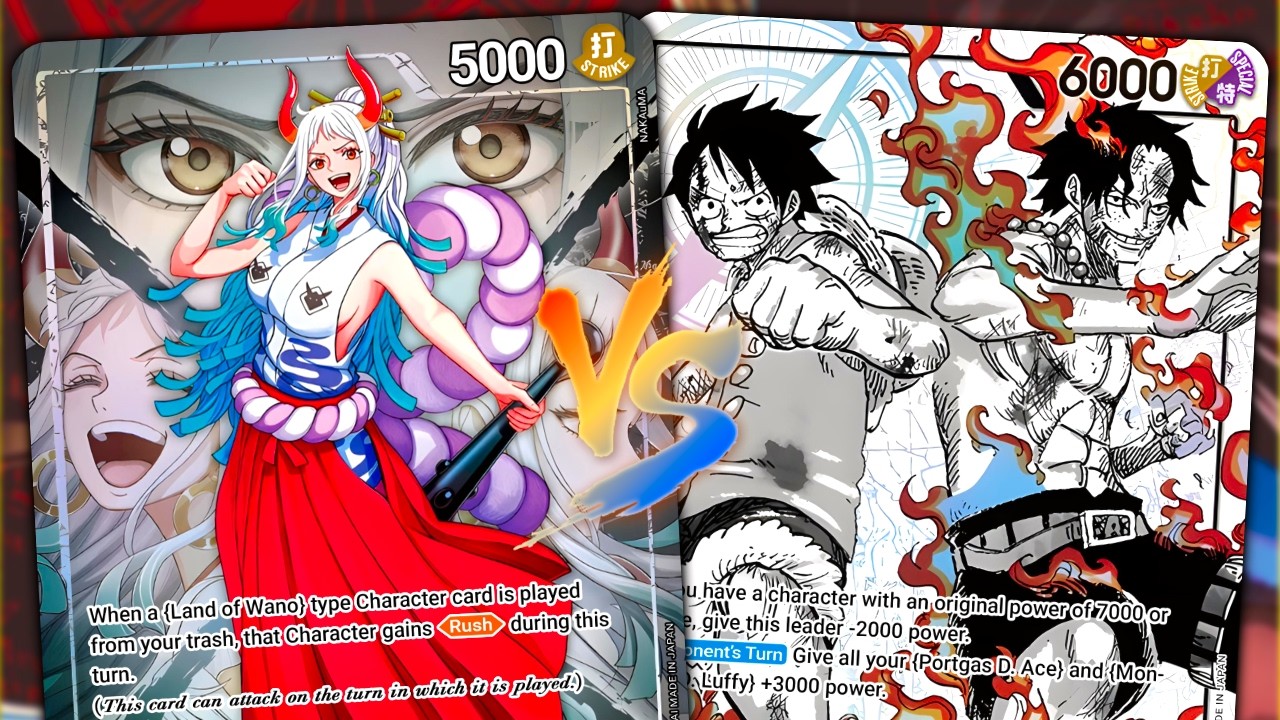 OP16 POV B Yamato vs RG Luffy & Ace | Local Tournament 🏆 12 Players | One Piece TCG