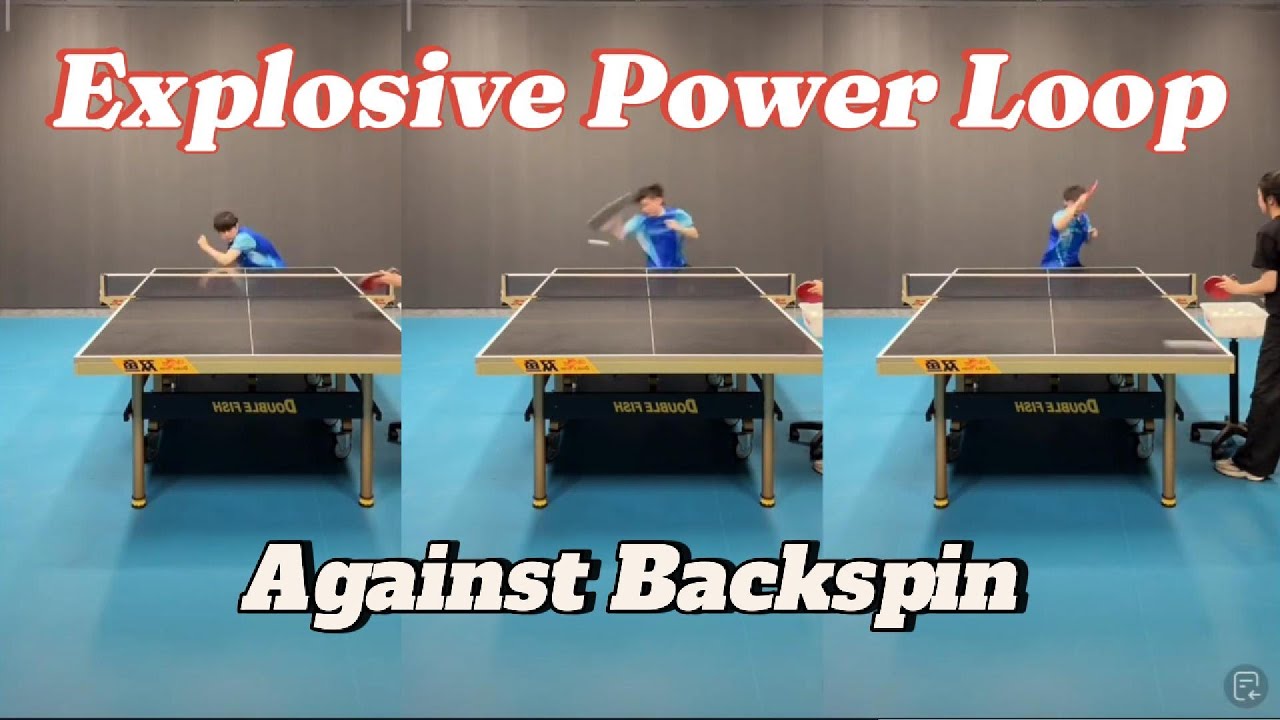 Unlock the Explosive Power Loop against Backspin! 🏓 (The Modern Forehand  Framework)