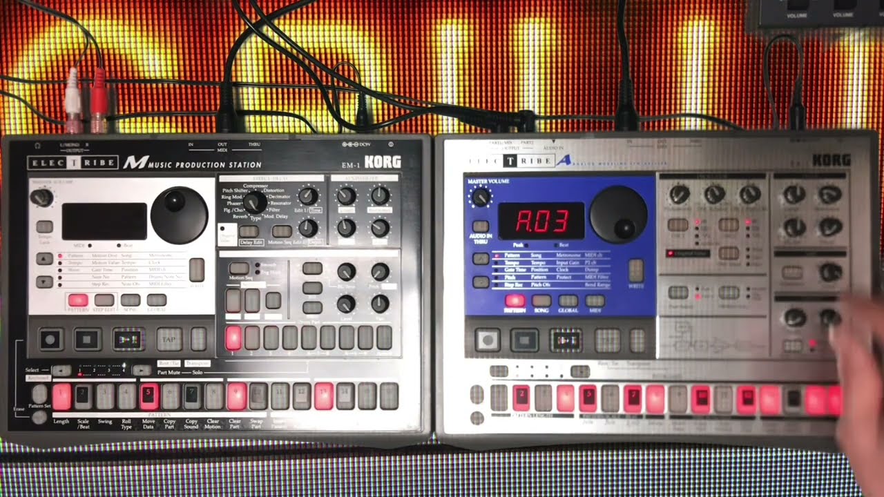 #146 Korg Electribe EM-1, Korg Electribe EA-1