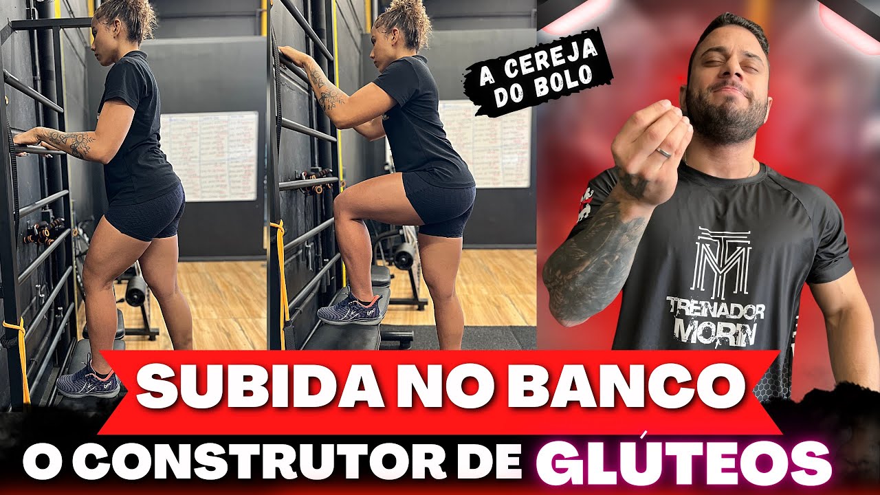 Subida no Banco (Step Up): Aumente seu GLÚTEO com este exercício!