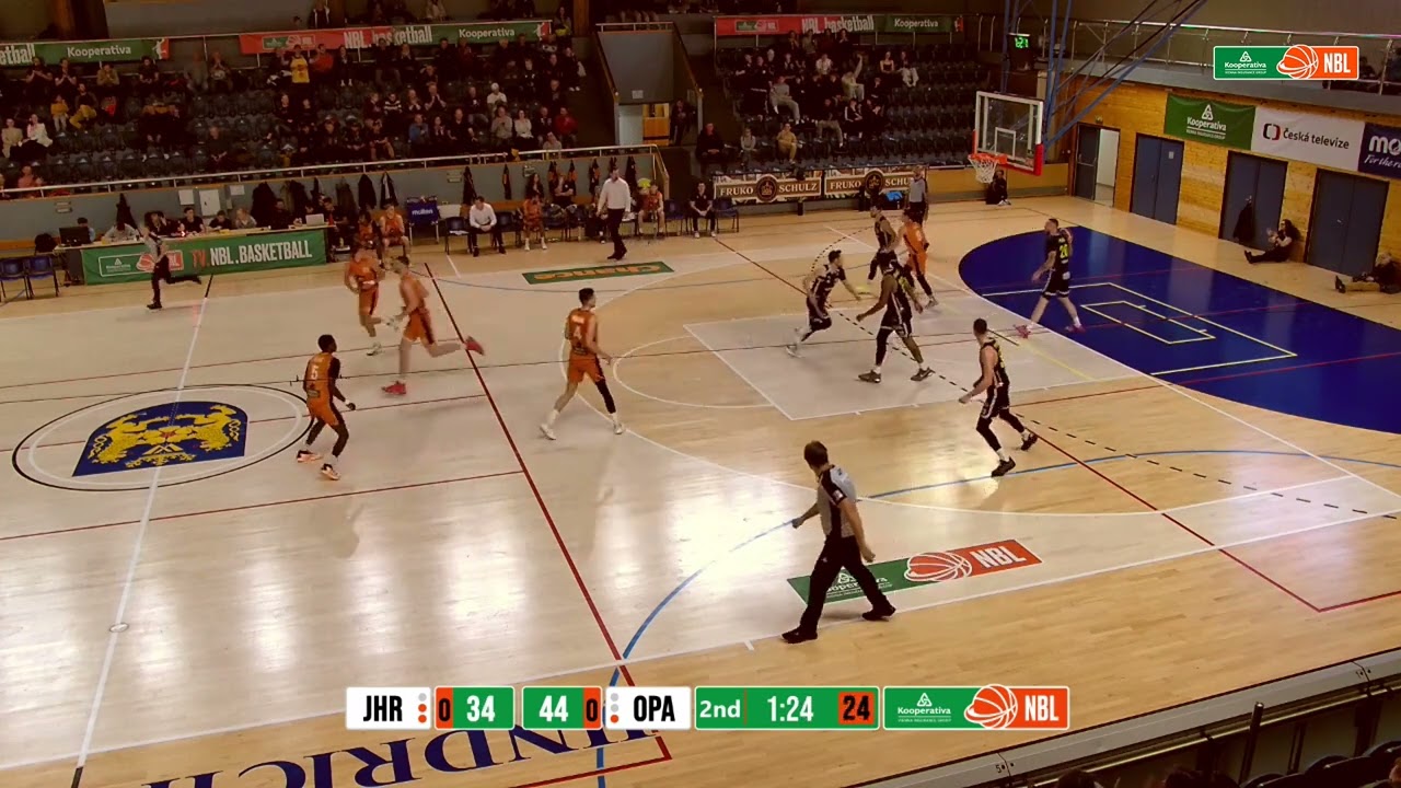 Highlights: GBA Fruko-Schulz Jindrichuv Hradec vs BK Opava | 18/01/2025