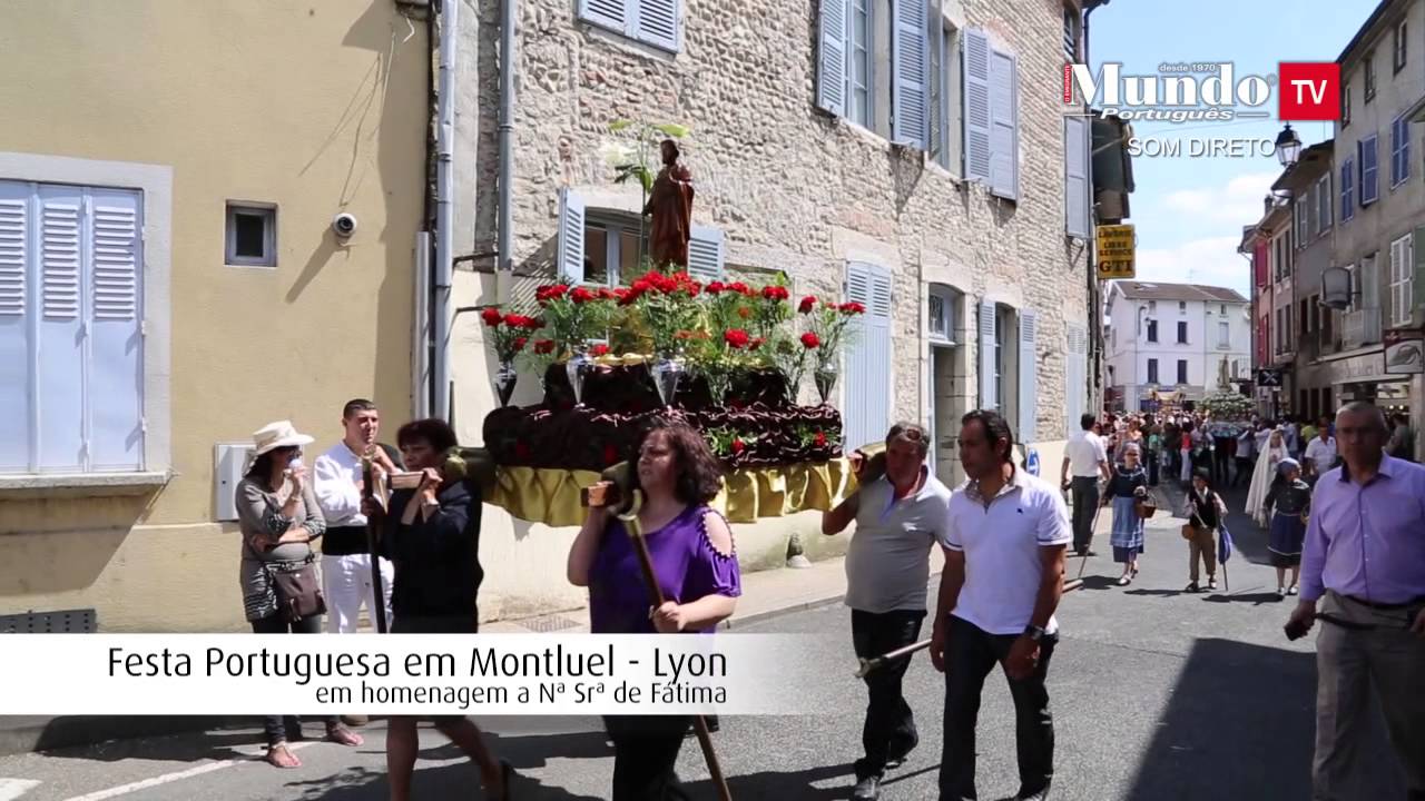 Festa Portuguesa em homenagem a Nª Srª de Fátima em Montluel-Lyon