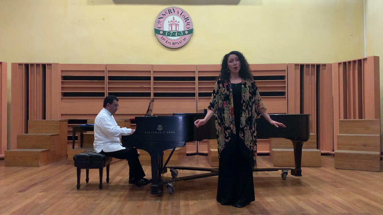 Liliana Aguilasocho. Concurso Nacional de Canto María Katzarava. 10 enero 2022