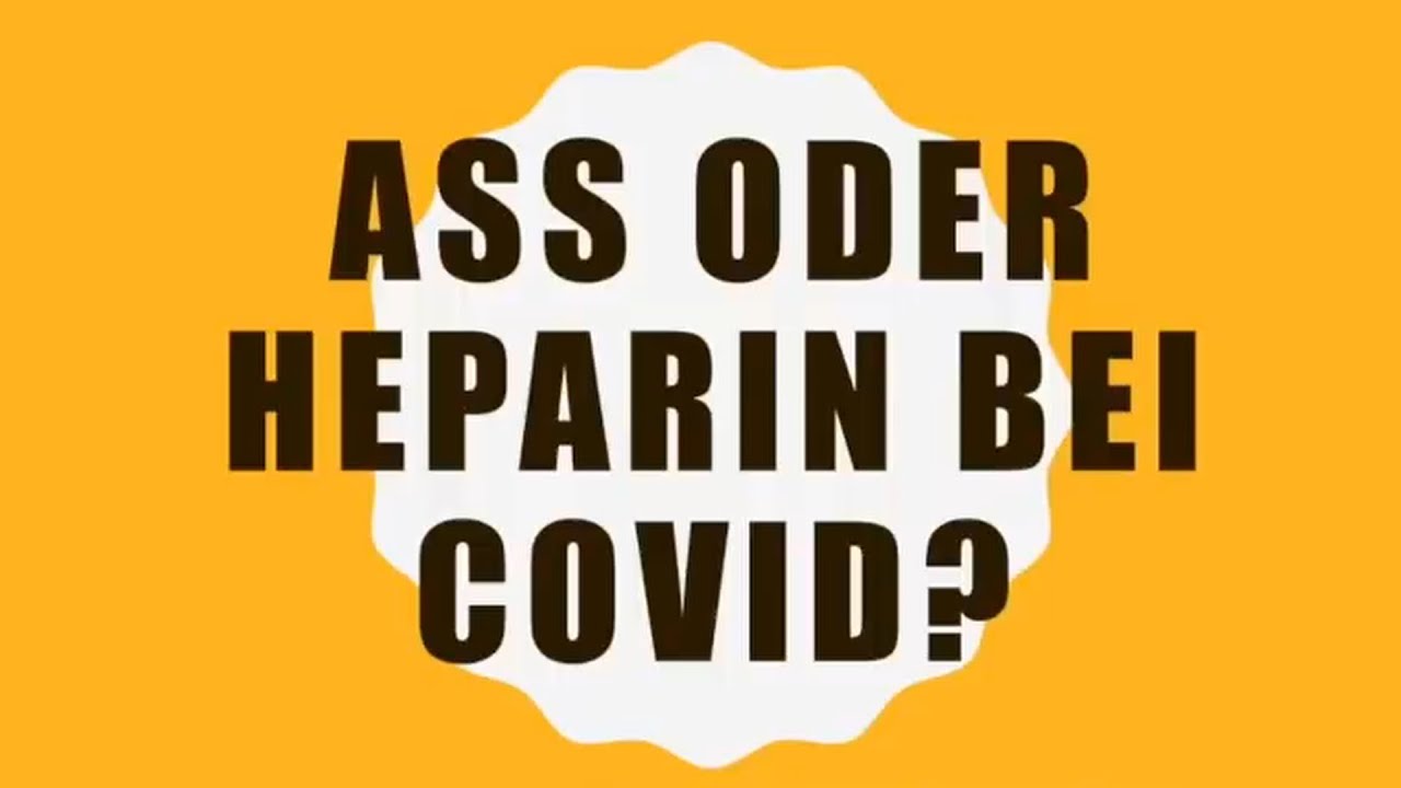 "Hilferuf" einer Ärztin: Studie zu Heparin oder ASS bei Covid