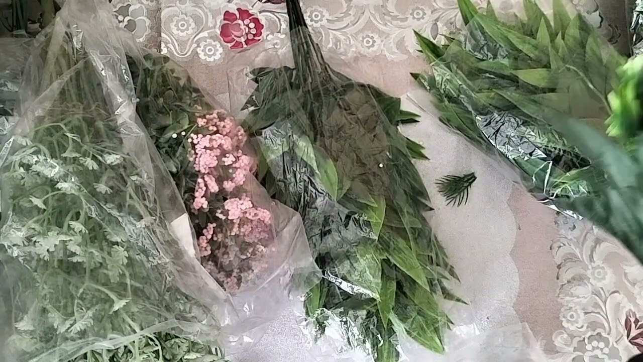 Посылка от Розы Сантана зелень для мыловарения.