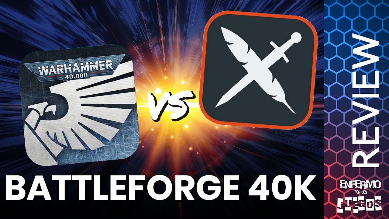 Battleforge vs. Battlescribe: Apps para listas de WH40k
