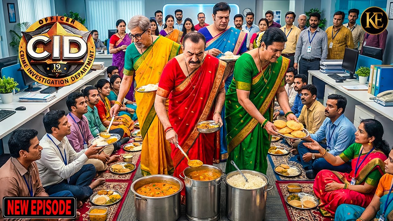 কিন্নরের পোশাক পরে সিআইডি টিম অফিসে একটি ভোজসভার আয়োজন করে। | CID | সিটি ই ডি | Latest Episode
