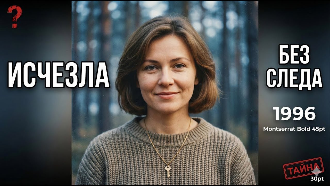 Жена бизнесмена исчезла с дачи в 1996. В 2024 году чучело медведя раскрыло страшную тайну