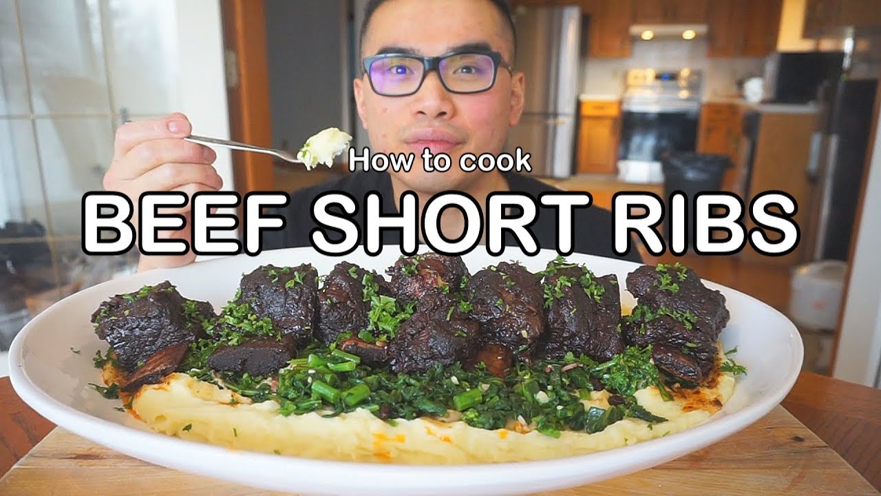 How to cook/braise BEEF SHORT RIBS