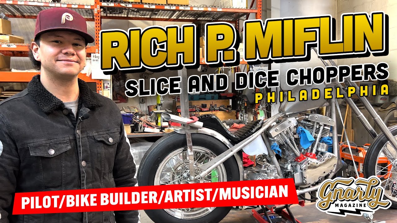 Rich P. Miflin - Pilot, Bike Builder, Artist, Musician