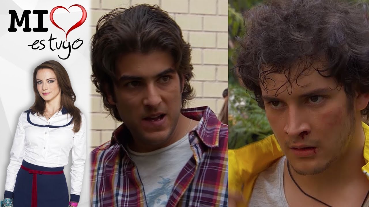 ¡León y Lenin se pelean por Fanny! | Mi corazón es tuyo - Televisa