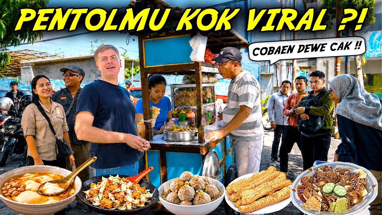 MENCARI STREET FOOD NOMOR 1 DI SURABAYA! Sambil Ngerjain Orang!