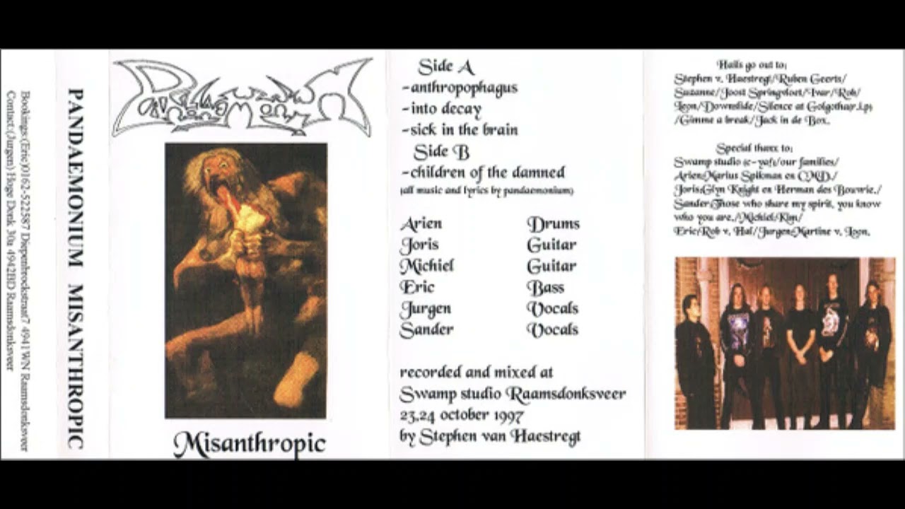 Pandaemonium - Misanthropic [Full Demo - 1997]