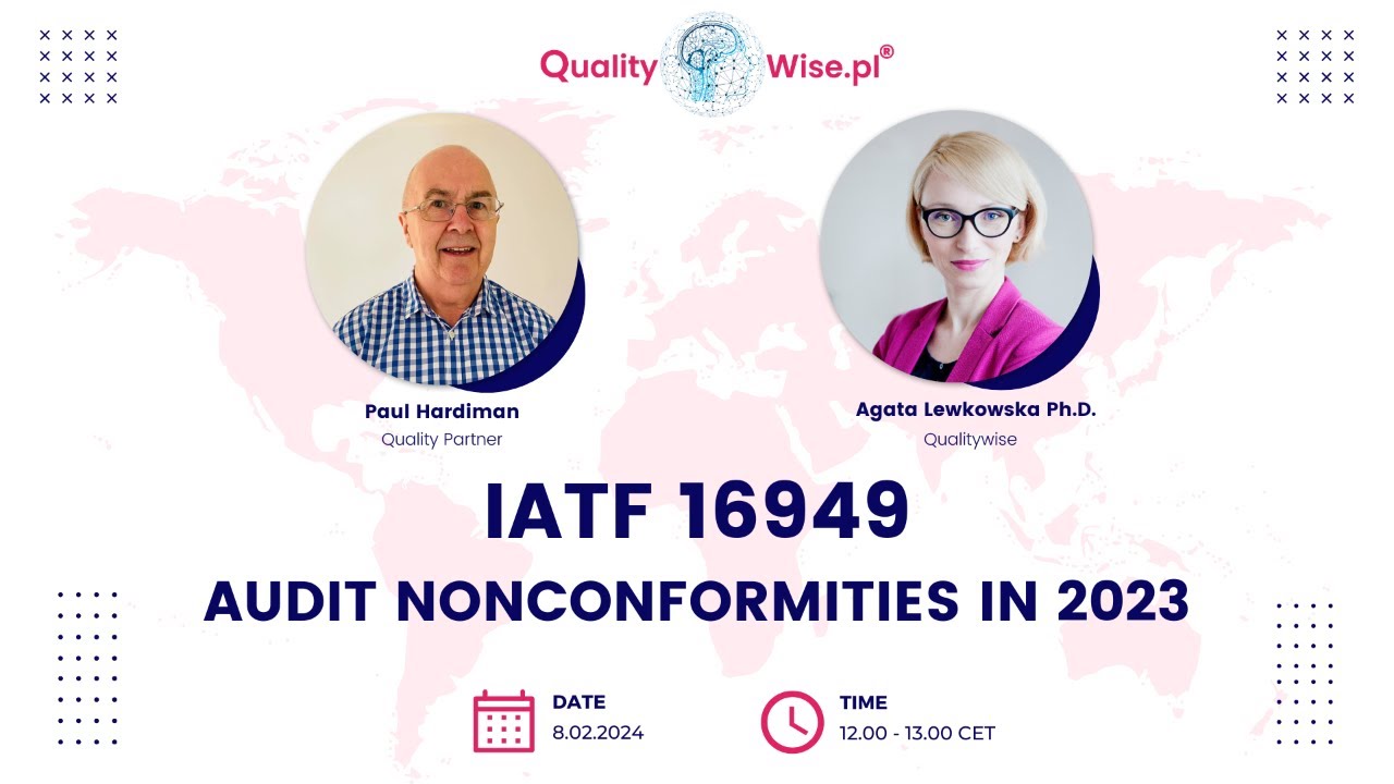 [WEBINAR #1] IATF 16949 AUDIT NONCONFORMITIES IN 2023🚗